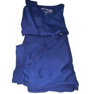 Greys Anatomy By Barco Professional Scrub Set Navy XS Top & Pants
